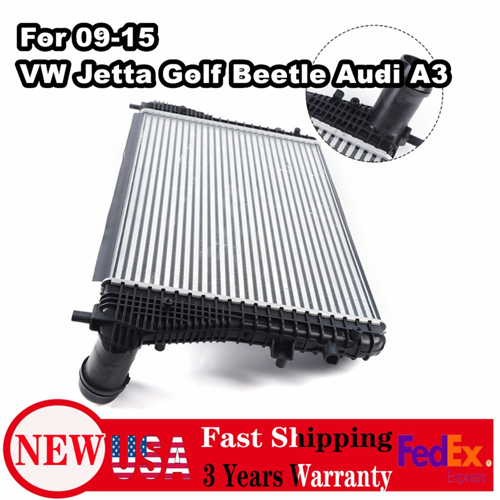 VW Jetta Golf Beetle Audi A3 2.0L Diesel Turbo Intercooler Charge Air Cooler Replacement
