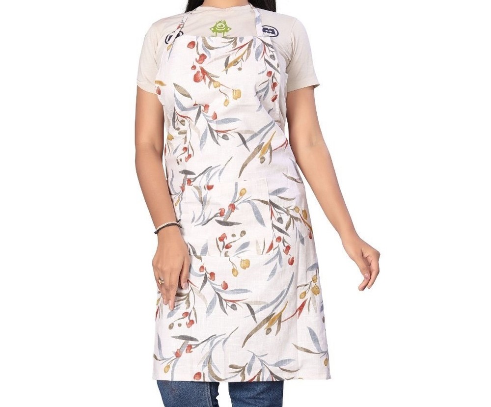 Cooking Apron with Pocket for Men and Women 100% Cotton
