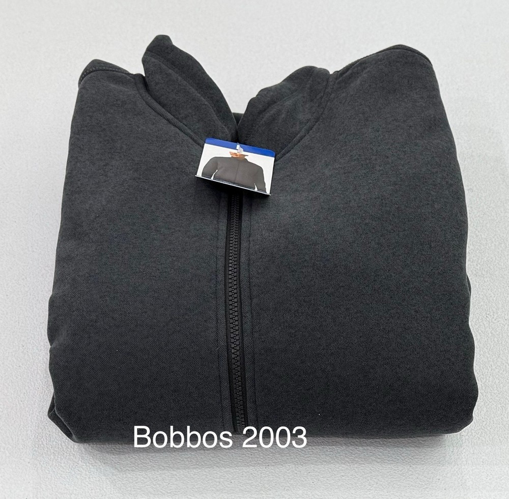 32 Degrees Heat Men's Full Zip Fleece Sherpa Mock Neck Jacket, Black, Size L