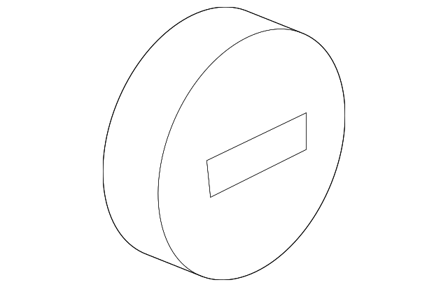 Genuine GM Button Style Center Cap with Bowtie Logo 09597109