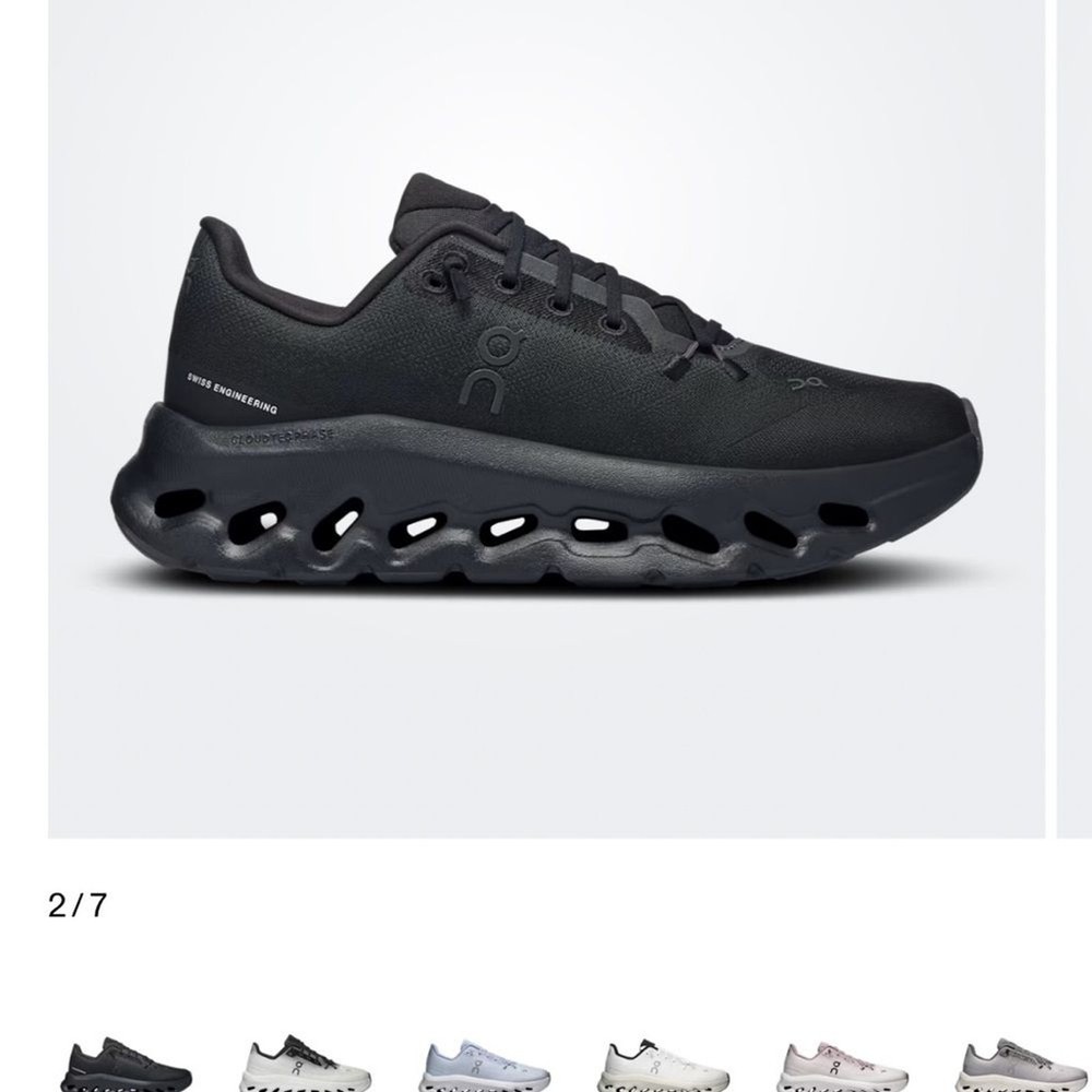 On Running  Cloudtilt Women's Black Sneakers
