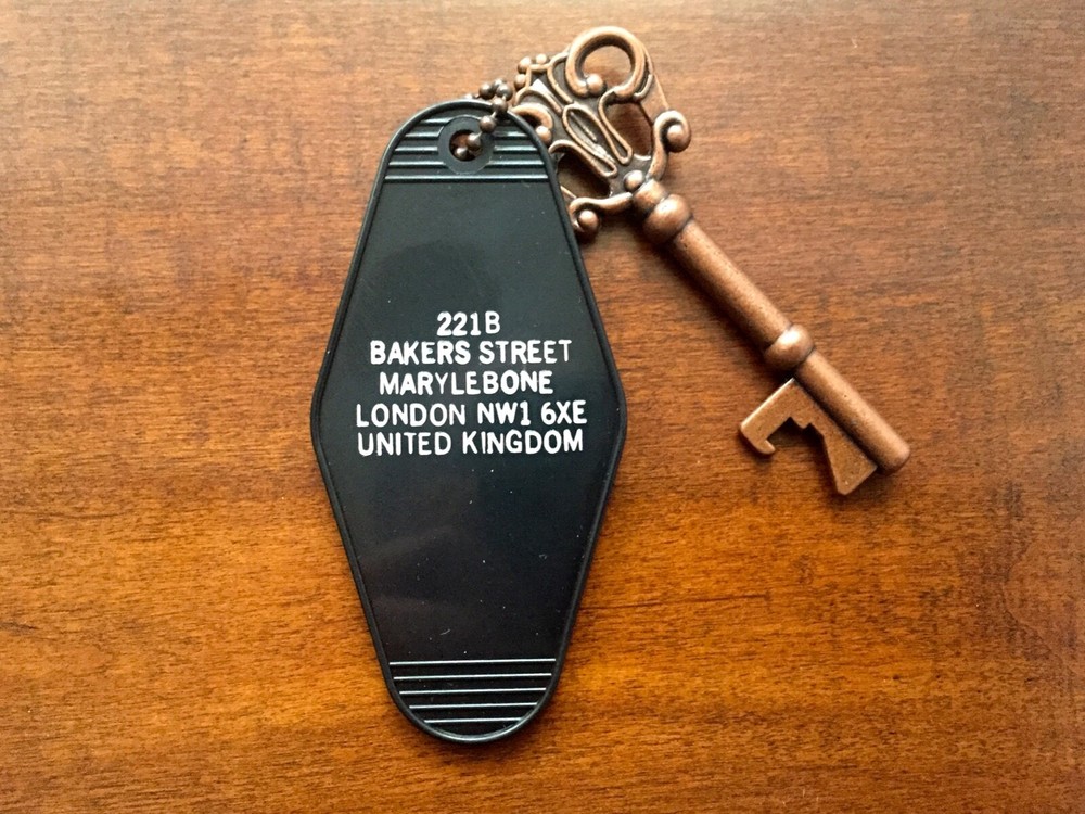 Sherlock Holmes Themed Bottle Opener Key - Buy One Get One Free Limited Time Offer-image