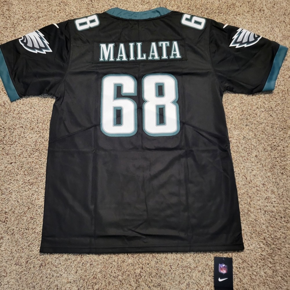 NEW Philadelphia Eagles Jordan Mailata  Nike Men's Black Jersey Med w/tags