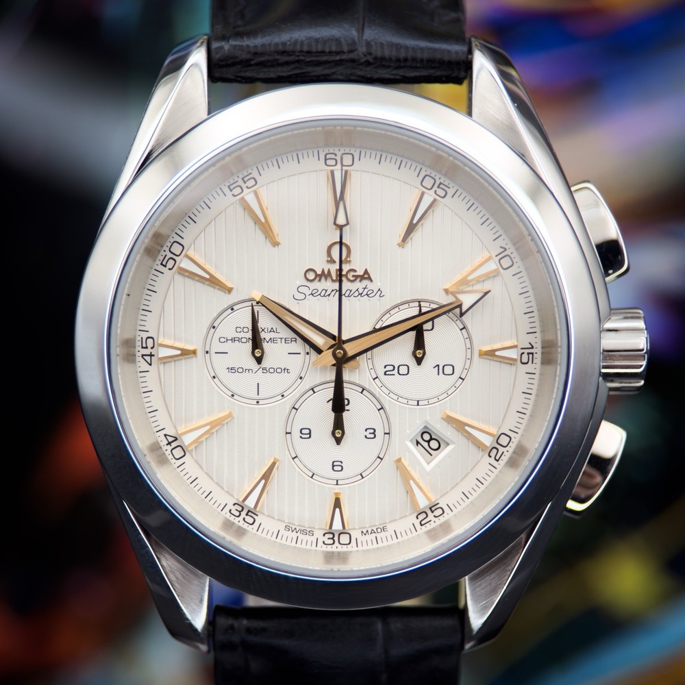 Omega Seamaster Aqua Terra 44mm Teak Dial Stainless Steel - 231.13.44.50.02.001