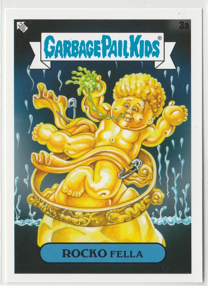 Rocko Fella 3a Garbage Pail Kids GPK 2021 Vacation Series Card
