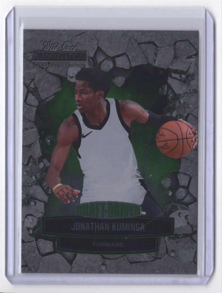 2021-22 Wild Card Alumination Draft-Driven Jonathan Kuminga Golden State