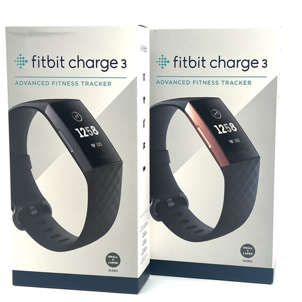 NEW Fitbit Charge 3 FB409 Fitness Activity Tracker Heart Rate Monitor Smartwatch