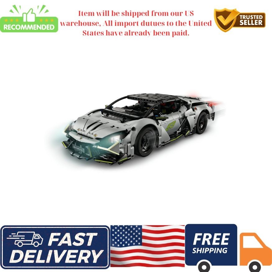 LEGO Technic 42214 Lamborghini Revuelto Super Sports Car