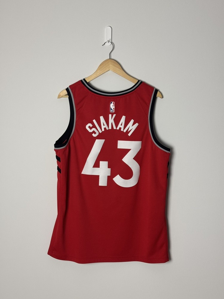 Authentic Nike Pascal Siakam #43 Toronto Raptors Red Jersey XL (52)