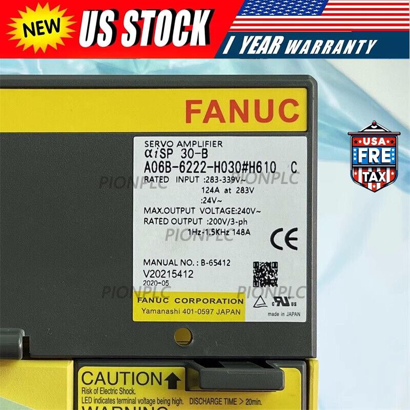 1PC New FANUC A06B-6222-H030#H610 Servo Driver A06B6222H030#H610 Expendited Ship
