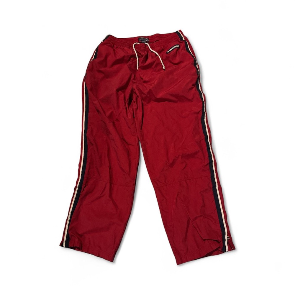Y2K Abercrombie & Fitch Red Track Pants Mens L