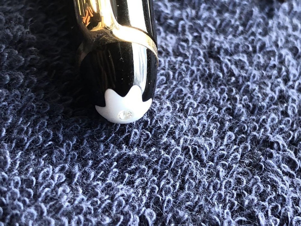 Montblanc 164 Diamond-Embellished Luxury Fountain Pen