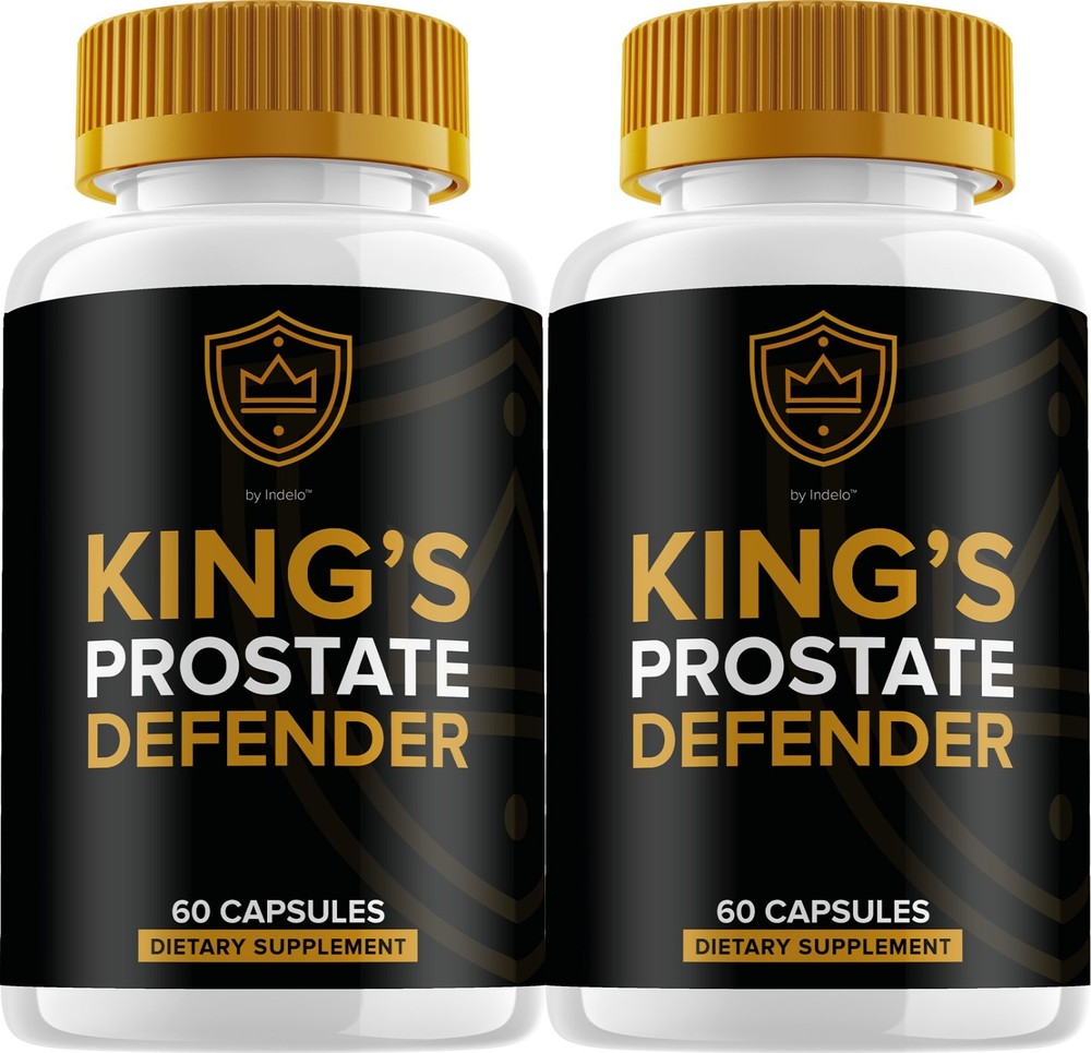 (2 Pack) Kings Prostate Defender For Men Capsules – Advanced Formula Supplements