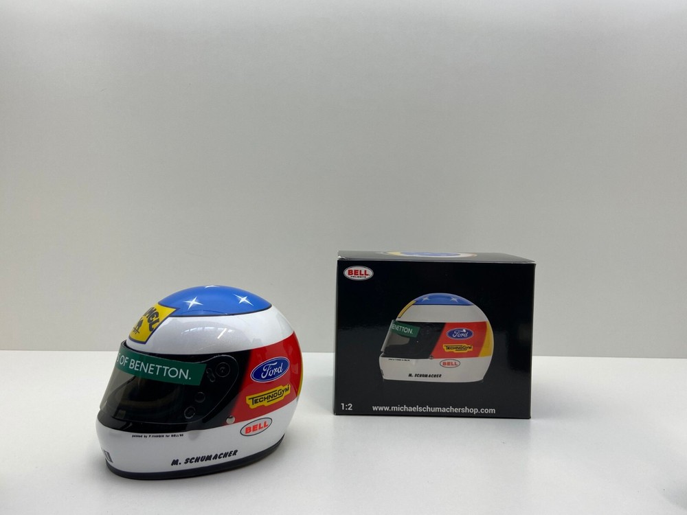Michael Schumacher 1992 Spa GP 1/2 Helmet (1st Win)