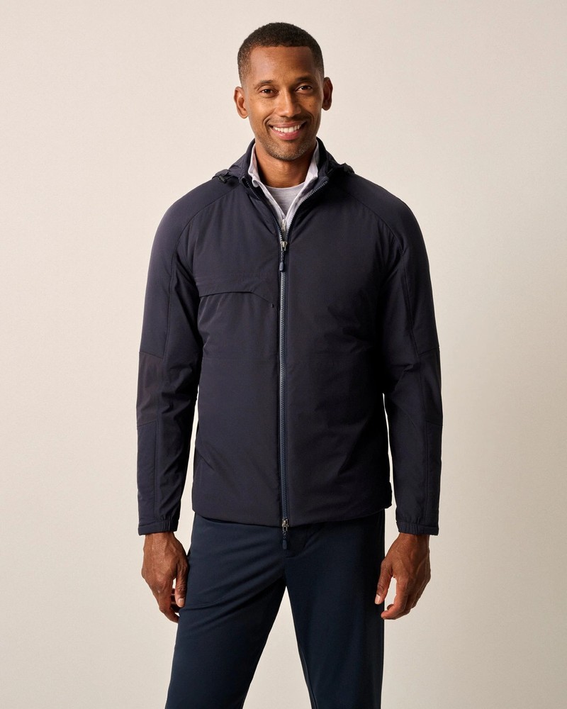 johnnie-O Folsom Rain Jacket Navy Size XXL