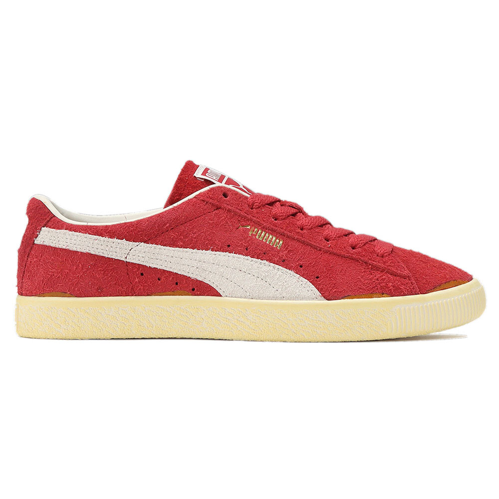 Puma Suede Vintage Neverworn Iii Lace Up  Mens Red Sneakers Casual Shoes 3964930