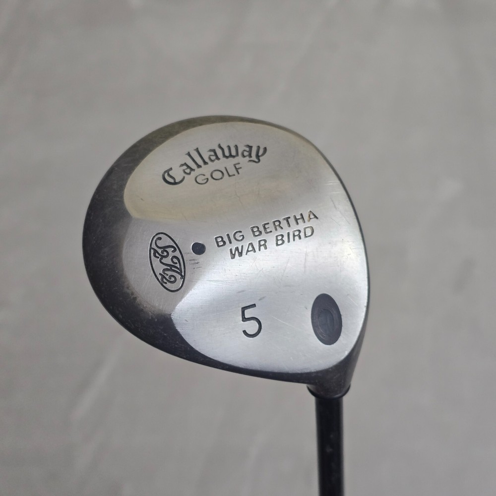 Callaway Big Bertha War Bird 5 Wood Men's Right Hand Stiff Flex Graphite Shaft