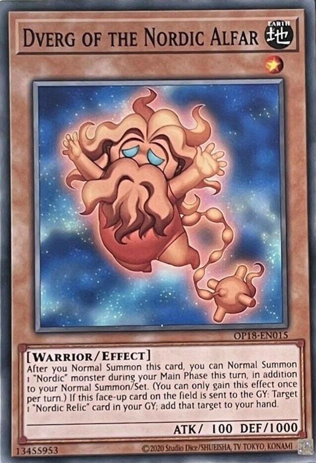 Nordic Alfar Dverg OP18-EN015 Common Unlimited NM OT