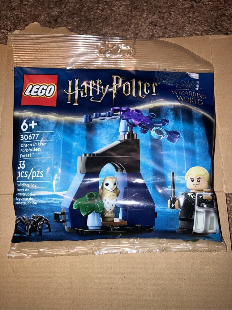 New Sealed LEGO Harry Potter Draco Forbidden Forest 30677 Polybag