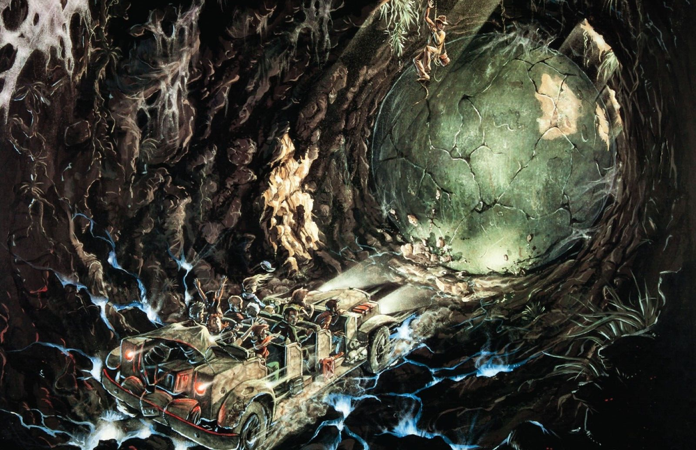 Disneyland Indiana Jones Forbidden Eye 13x19 Satin Art Print Poster