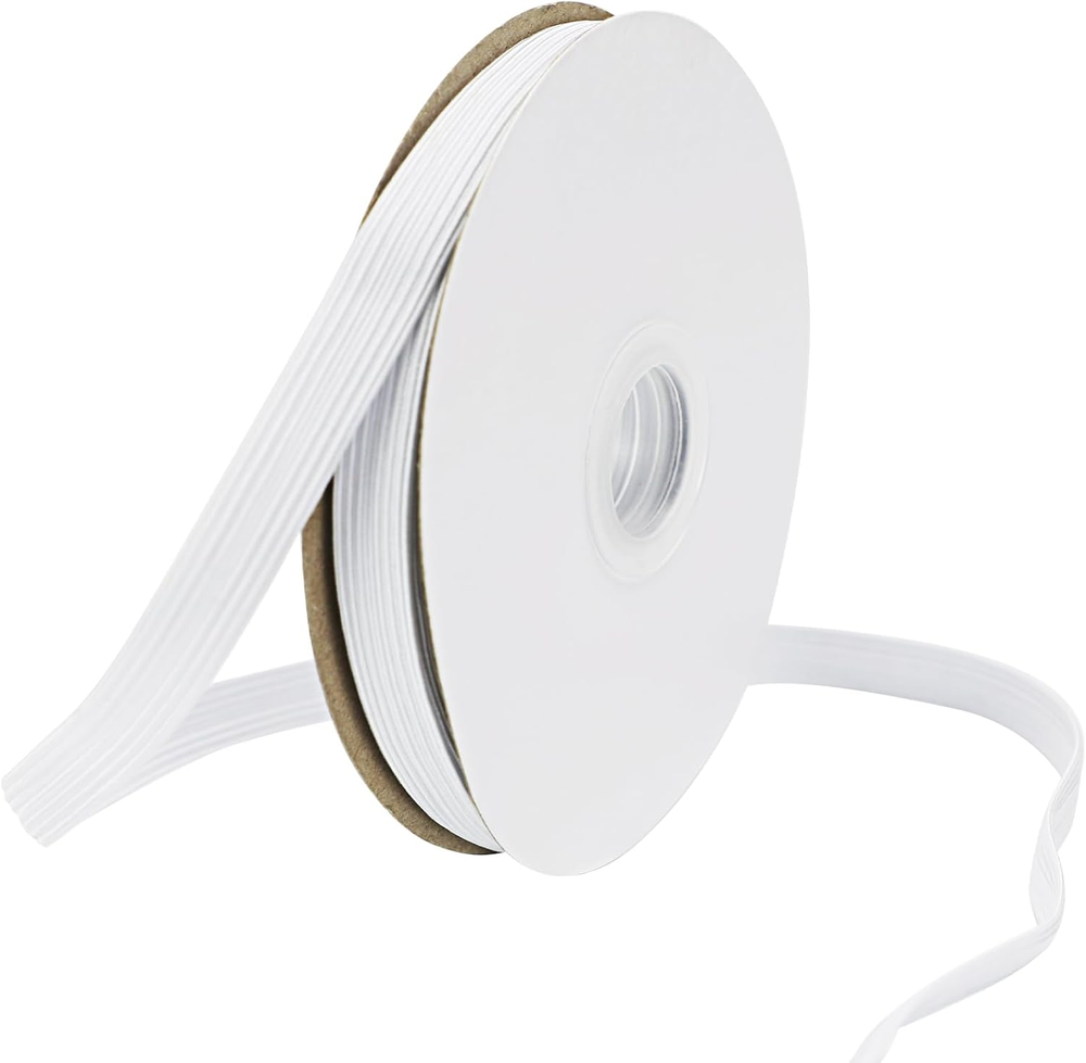 Elastic Band 1/2 Inch Wide 12Yd, Elastic for Sewing Stretch Strap Knit Elasti..