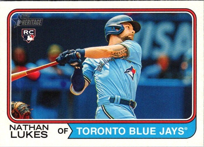 2023 Topps Nathan Lukes #667