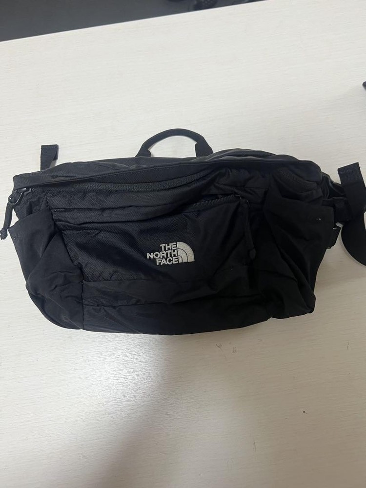 The North Face Spina NM71800 Waist Pack Black Stylish Compact Utility Bag