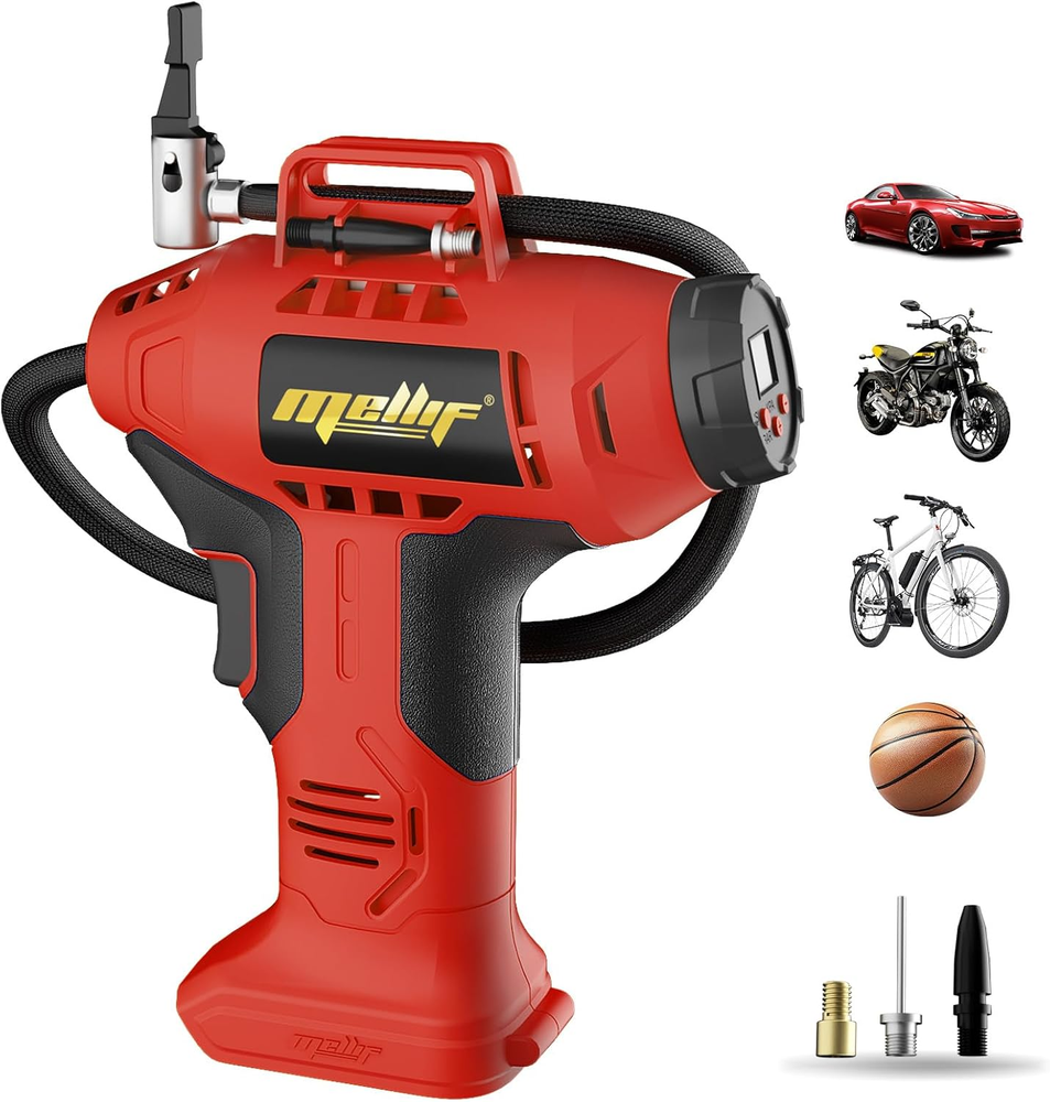 Tire Inflator Portable Air Compressor Compatible with Milwaukee 18V Battery (TOO