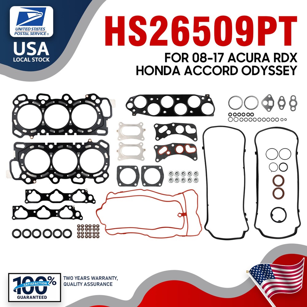 High-Performance Head Gasket Kit for 08-16 Acura RDX TL TSX & Honda Accord Odyssey 3.5L J35Y1 J35A7 Engines
