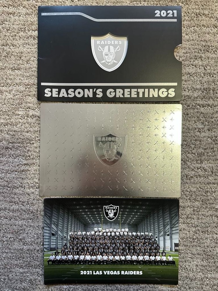 Las Vegas Raiders 2021 NFL Season Team Magnet STM Gift New  