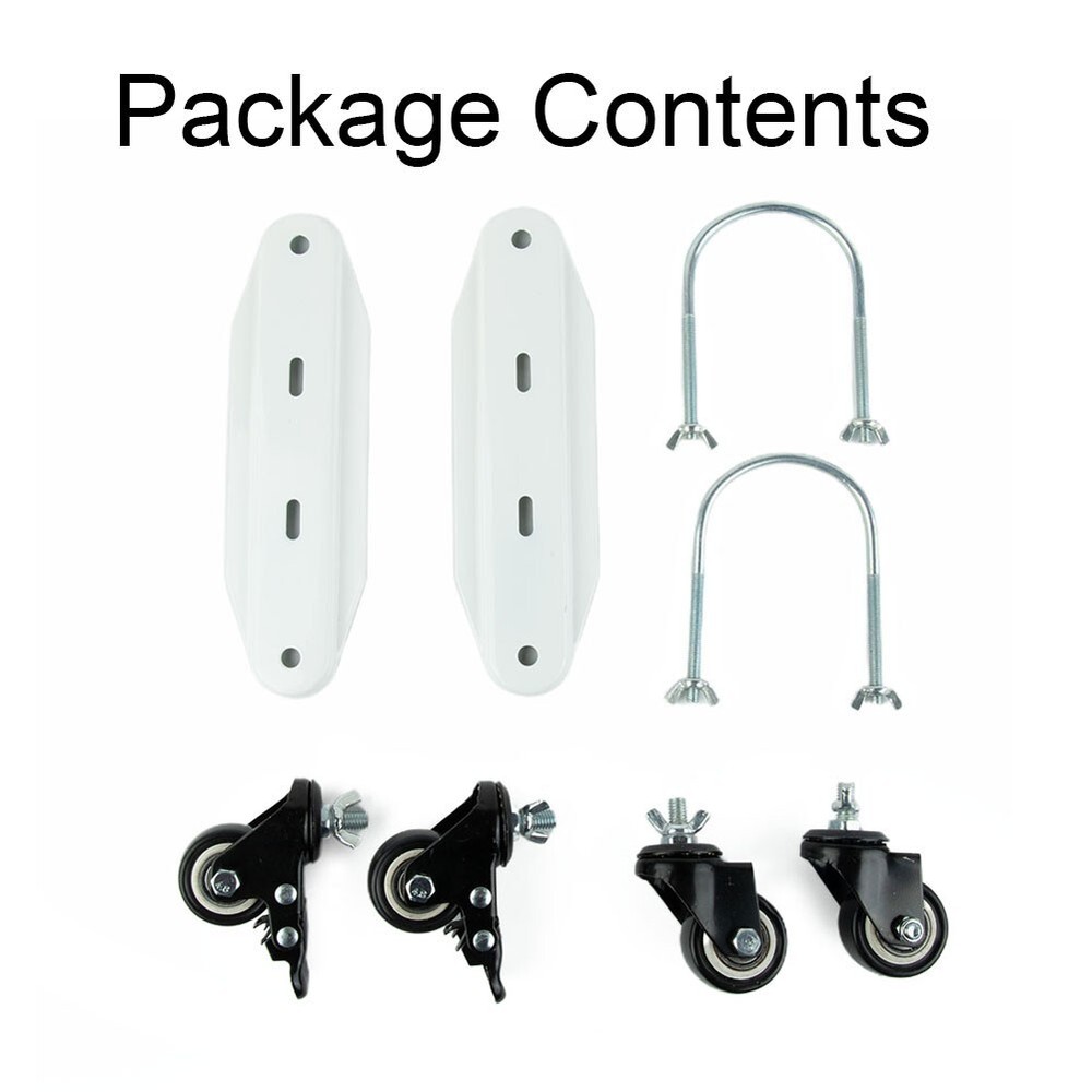 Pulley Bracket Easy To Install For Infrared Heaters Parts 20kg Black And White