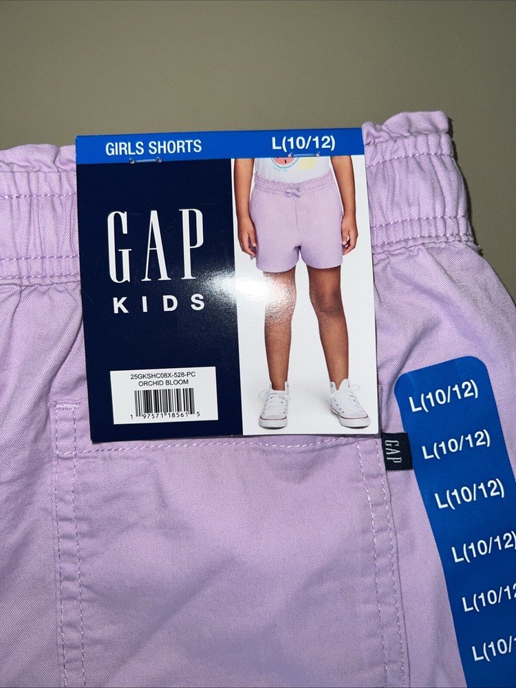 Gap Kids Girls Shorts Size LG (10/12) Orchid Bloom