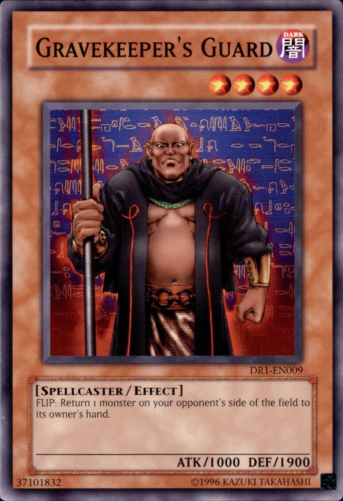 Gravekeepers Guard DR1-EN009 Ultra Rare Yugioh Card