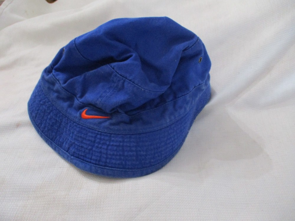 fsu florida gators nike blue sun hat cap adult s/m faded