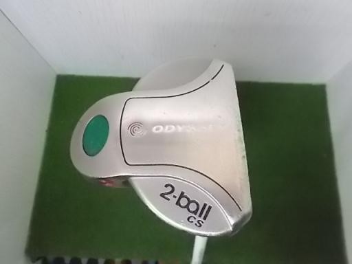 Odyssey 35 White Steel 2 Ball Center Shaft  WHITE STEEL 2 Ball CENTER SHAFTED Pu