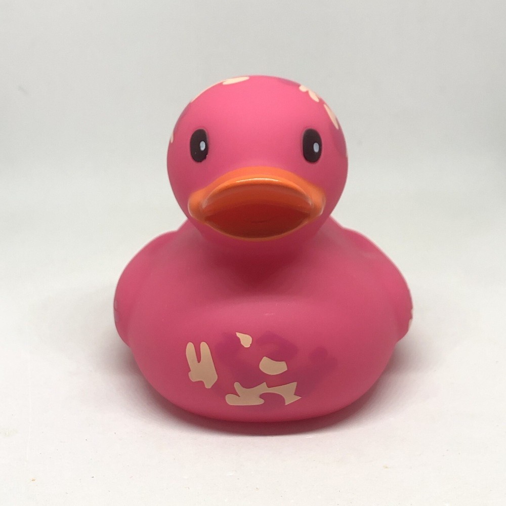 Pink Camo Rubber Duck 3” Bath Toy for Baby Pool or Jeep Play  