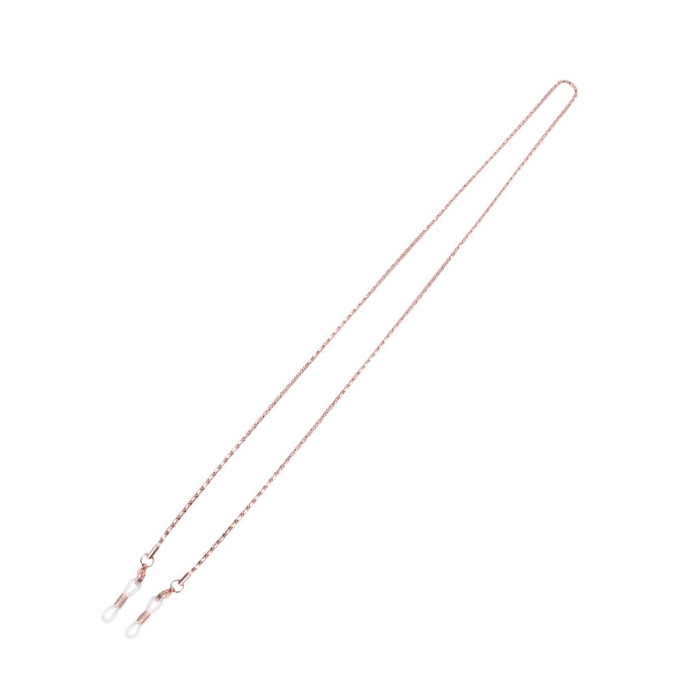 Gold Stainless Steel Non-Slip Eyeglass Sunglasses Chain Neck Strap Holder