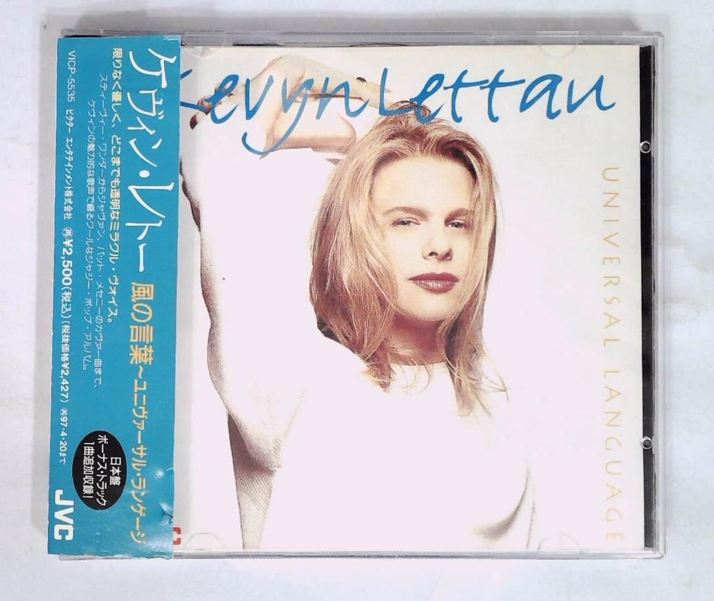 Kevyn Lettau – Universal Language VICP-5535 JAPAN CD OBI