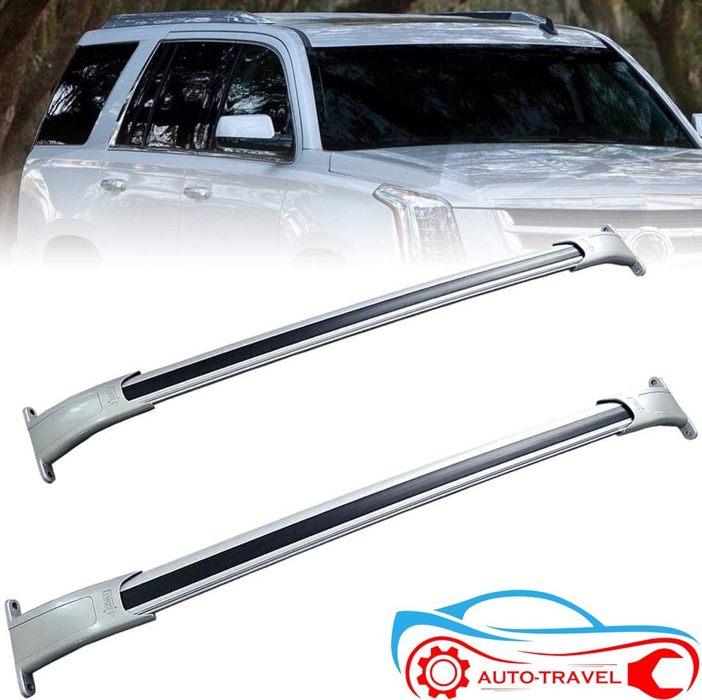 Silver Roof Rack 2015-2020 for GMC Yukon XL Chevy Tahoe Suburban Escalade ESV