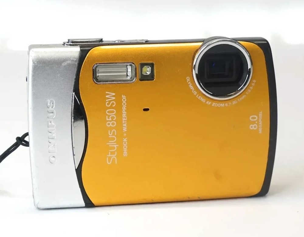 Olympus Stylus 850 SW 8MP Waterproof Shockproof Digital Camera with Free Shipping