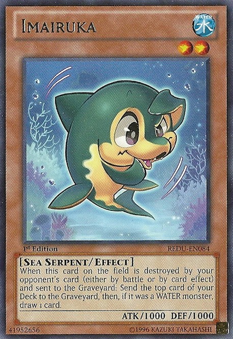 Imairuka REDU-EN084 Rare 1st Edition Moderately Played TCG Card