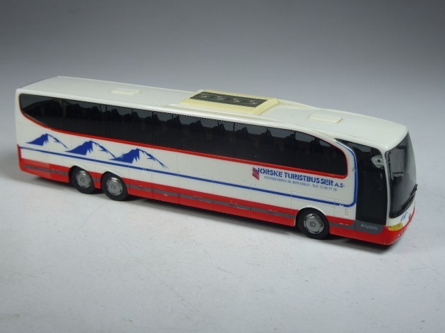 (YG-47) Rietze Mercedes Travego 3 Axle Coach Norske Turistbusser A/S Norway