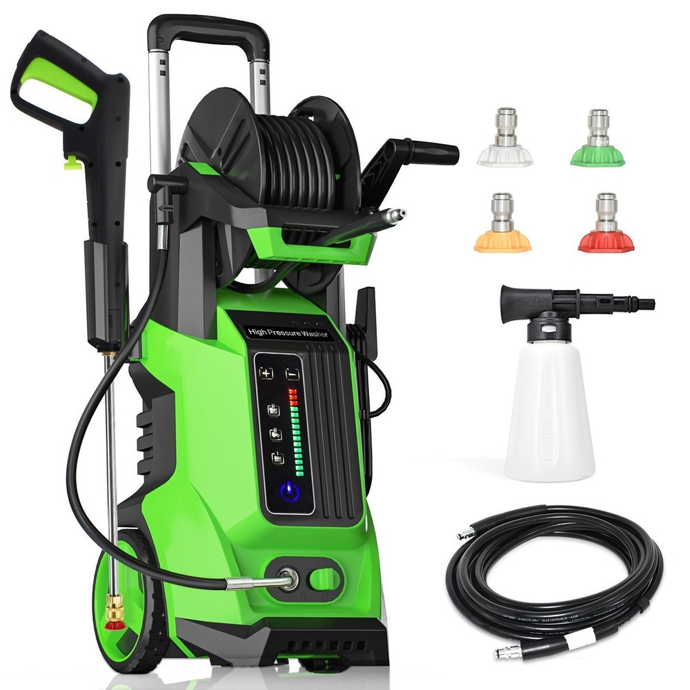 Electric High Pressure Washer 4500PSI Max 2.6 GPM Power Washer 1800W Portable