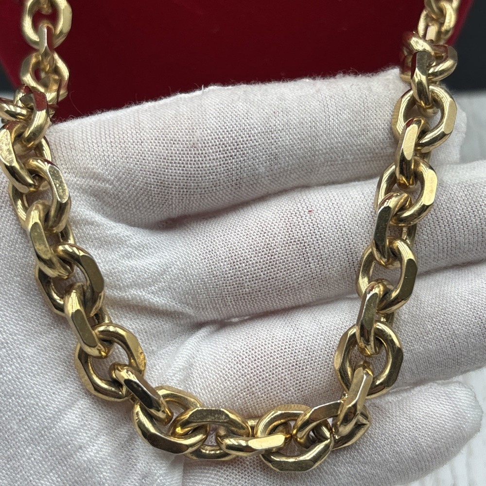 VTG Vandome Gold Tone Statement Chain 28” 0505-21