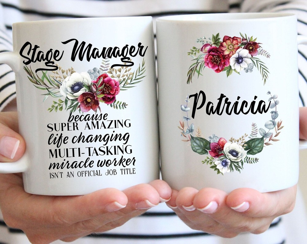 Stage Manager Gift Mug For Women L Thank You Appreciation Birthday Christmas