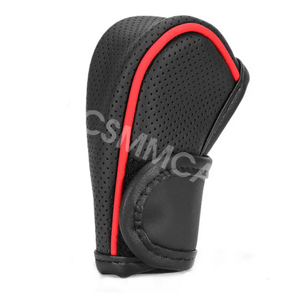Car Gear Shift Sleeve Interior Gear Knob Cover  Leather Protector Accessories