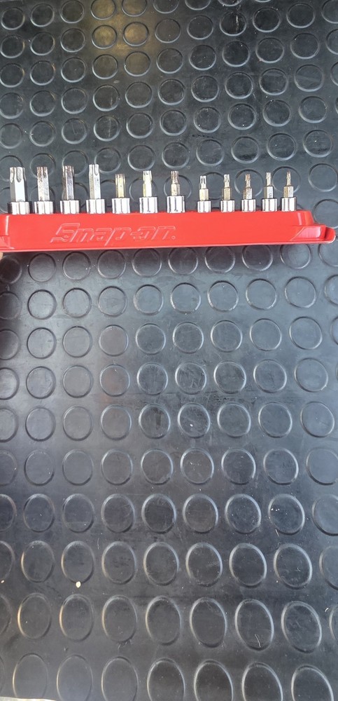 Snap-On 12-Piece Torx Socket Set TTX8E to FTX55E 212 EFTXY
