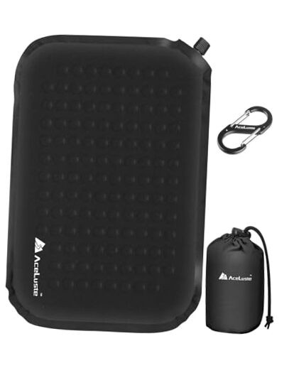 Inflatable Seat Cushion for Airplane Travel, Memory Foam Inflatable Chair for