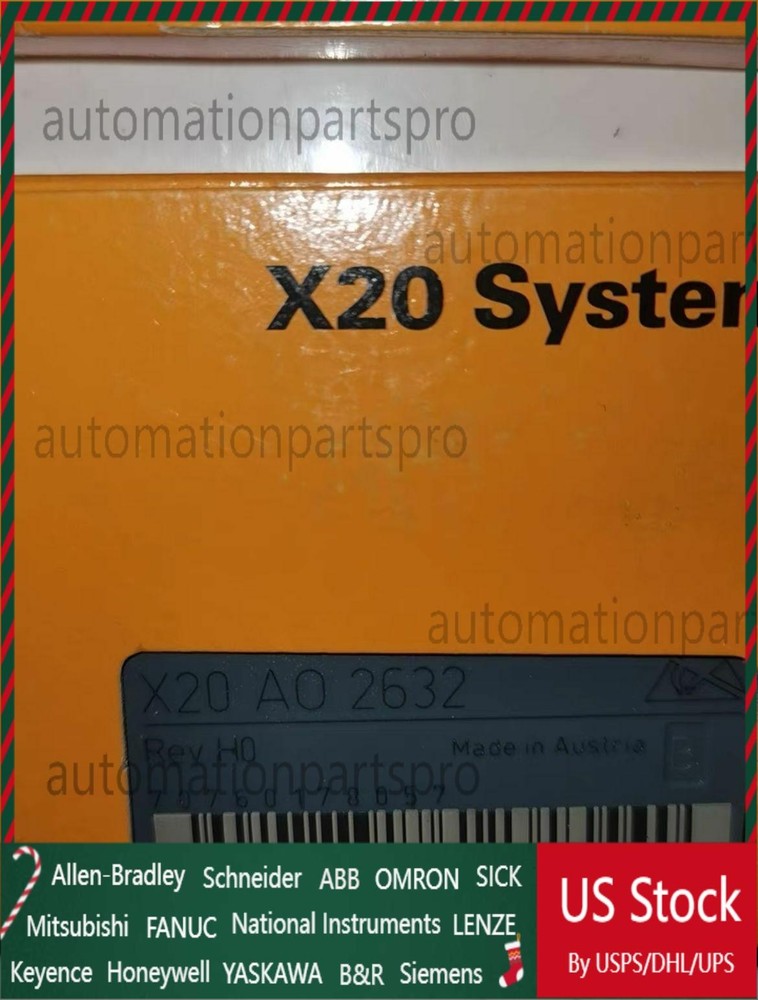 1PC B&R PLC MODULE X20AO2632 NEW FREE EXPEDITED SHIPPING