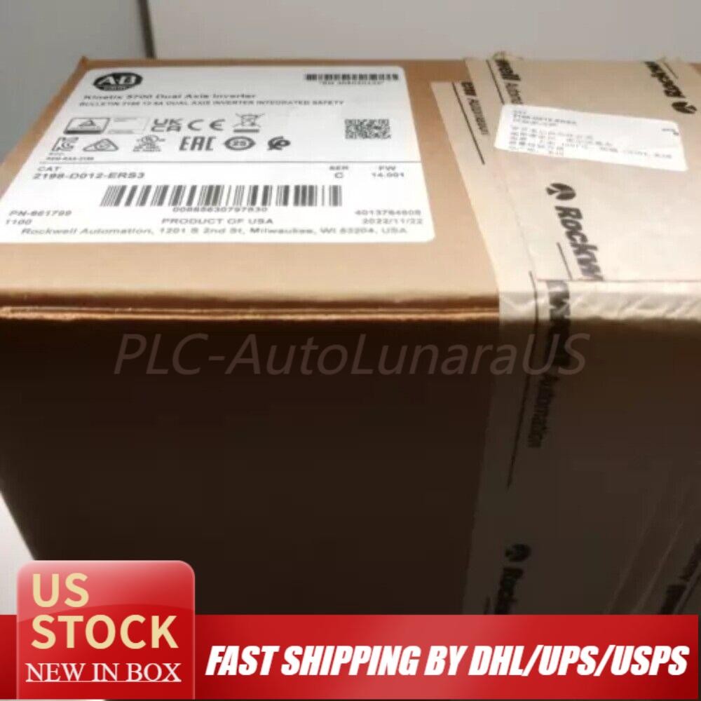 Allen Bradley 2198-D012-ERS3  Kinetix 5700 Servo Drive  US Free Tax
